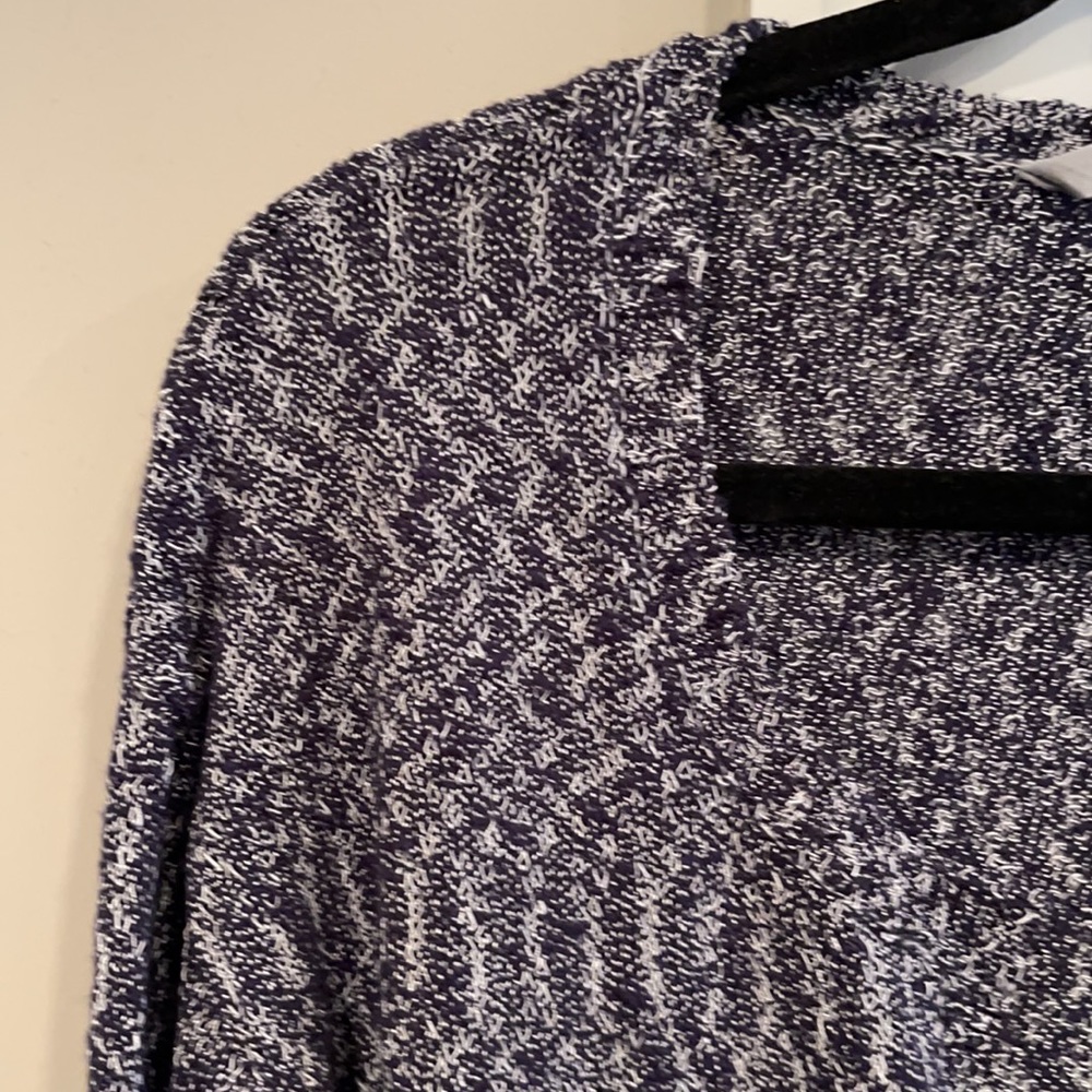 Athleta Weekend Pullover Sweater, Blue/Silver, Si… - image 2